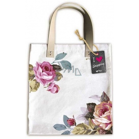 Ditipo Růže módní textilní taška 35 x 38 cm