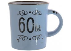 Albi Plecháček keramický hrnek s nápisem 60 let 320 ml