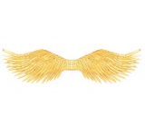 Křídla zlatá rozložení 96 cm