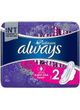 Always Platinum Ultra Super Plus velikost 2 hygienické vložky s křidélky 7 kusů