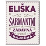 Albi Skládací taška na zip do kabelky se jménem Eliška 42 x 41 x 11 cm