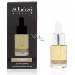 Millefiori Milano Natural Mineral Gold - Minerální zlato Aroma olej 15 ml