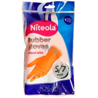 Niteola rukavice gumové velikost S/7 1 pár, po expiraci