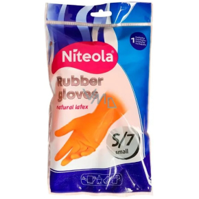 Niteola rukavice gumové velikost S/7 1 pár, po expiraci