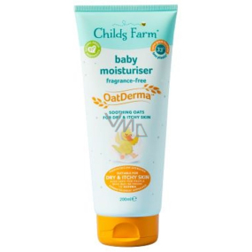 Childs Farm Baby Oat Derma tělové mléko bez parfemace pro suchou a svědivou pokožku se sklony k ekzému 200 ml