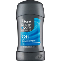 Dove Men+Care Clean Comfort tuhý antiperspirant pro muže 50ml