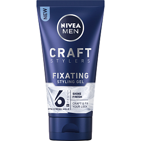 Nivea Men Craft Stylers gel na vlasy s lesklým efektem, 200 ml Nivea Men Craft Stylers gel na vlasy s lesklým efektem, 200 ml