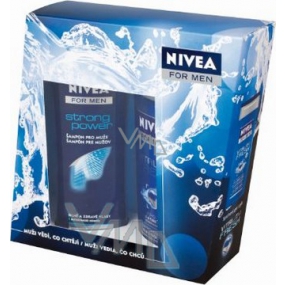 Nivea Men Kazvitality šampon 250 ml + sprchový gel 250 ml kosmetická sada