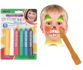 Amos Face Deco Barva na obličej a tělo sada 6 barev