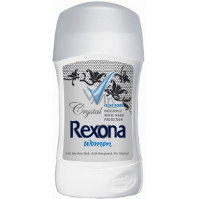 Rexona Crystal Clear Aqua antiperspirant deodorant stick pro ženy 40 ml