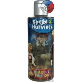 Bohemia Gifts Kids Spejbl a Hurvínek jahodový šampon na vlasy 200 ml