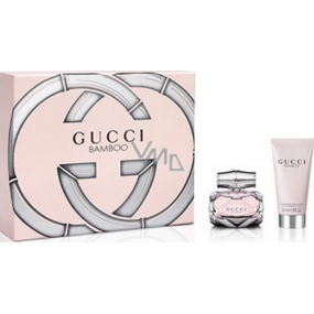 Gucci Bamboo parfémovaná voda 30 ml + tělové mléko 50 ml, dárková sada