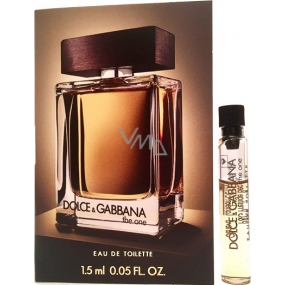 Dolce & Gabbana The One for Men toaletní voda 1,5 ml, vialka