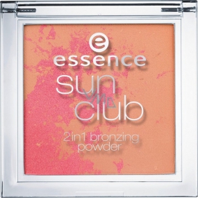 Essence Sun Club 2v1 Bronzing Powder bronzový pudr 20 Sunset 10 g