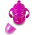 First Steps Sipper Cup 12+ láhev se sosákem a dvěma uchy pro děti růžová 300 ml