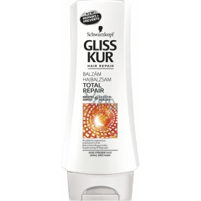 Gliss Kur Total Repair regenerační balzám na suché, poškozené vlasy 200 ml