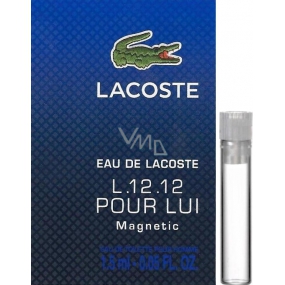 Lacoste Eau de Lacoste L.12.12 Pour Lui Magnetic toaletní voda pro muže 1,5 ml, vialka