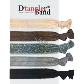 Dtangler Band Set Dark gumičky do vlasů 5 kusů