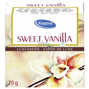 Kappus Sweet Vanilla - Sladká Vanilka luxusní toaletní mýdlo 20 g