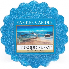 Yankee Candle Turquoise Sky - Tyrkysové nebe vonný vosk do aromalampy 22 g