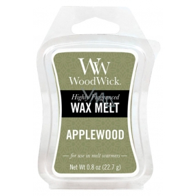 WoodWick Applewood - Jabloňové dřevo vonný vosk do aromalampy 22.7 g