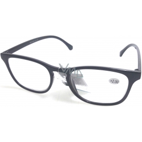 Berkeley Čtecí dioptrické brýle +2 černé 1 kus MC2145