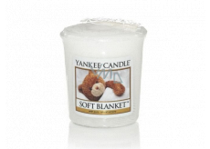 Yankee Candle Soft Blanket - Jemná přikrývka vonná svíčka votivní 49 g