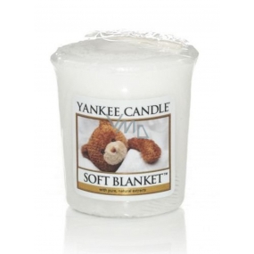 Yankee Candle Soft Blanket - Jemná přikrývka vonná svíčka votivní 49 g