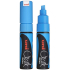 Uni Mitsubishi Chalk Marker Křídový popisovač světle modrý 8 mm, PWE-8K