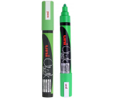 Uni Mitsubishi Chalk Marker křídový popisovač fluo-zelený 1,8-2,5 mm, PWE-5M