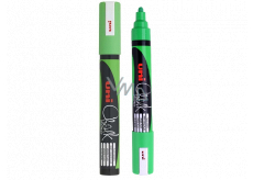 Uni Mitsubishi Chalk Marker křídový popisovač fluo-zelený 1,8-2,5 mm, PWE-5M