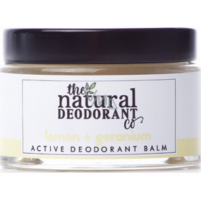 The Natural Deodorant Co. Active Deodorant Balm Citron + Geranium balzámový deodorant 55 g