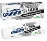 Pasta Del Capitano Carbone zubní pasta pro obnovu přirozené bělosti zubů 75 ml