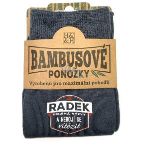 Albi Bambusové ponožky Radek, velikost 39 - 46