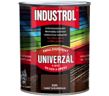 Industrol S2013 Univerzál lesk vrchní barva na kov a dřevo 2430 Hněď čokoládová 0,75 l