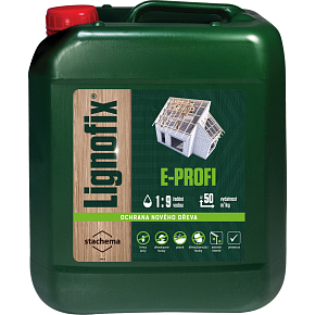 Lignofix E-profi prevence proti hmyzu, plísním, houbám, hnědý, 5 kg Lignofix E-profi prevence proti hmyzu, plísním, houbám, hnědý, 5 kg