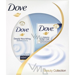Dove Original sprchový gel 250 ml + krémová tableta 100 g, kosmetická sada