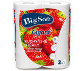 Big Soft Gigant papírové utěrky 80 utěrek 2 kusy