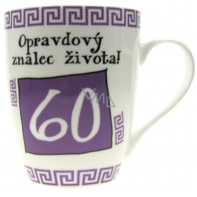 Nekupto Hrnek narozeninový Opravdový znalec života! 60 350 ml