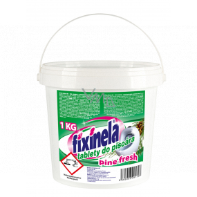 Fixinela Borovice Wc tablety, deodorant do pisoárů 40 kusů, 1 kg