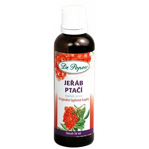 Dr. Popov Jeřáb ptačí originální bylinné kapky antioxidant, vyrovnává hormonální hladinu u žen 50 ml Dr. Popov Jeřáb ptačí originální bylinné kapky antioxidant, vyrovnává hormonální hladinu u žen 50 ml