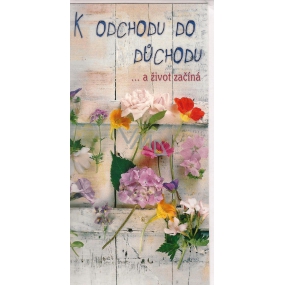 Nekupto Přání k odchodu do důchodu život začíná G 51 3243