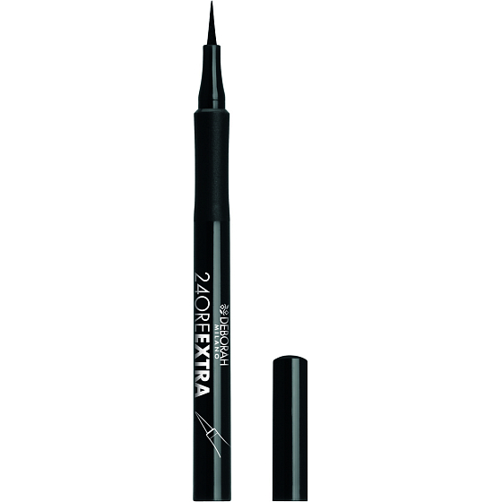 Deborah Milano 24Ore Extra Eyeliner oční linky ve fixu Black 1,2 ml