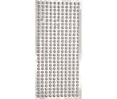 Albi Samolepicí perličky bílé 828 kamínků 4 mm