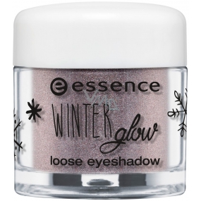 Essence Winter Glow oční stíny 01 Frozen Eyes 1,5 g