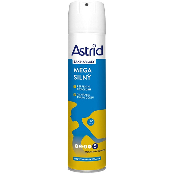 Astrid Mega silný účinek lak na vlasy 250 ml