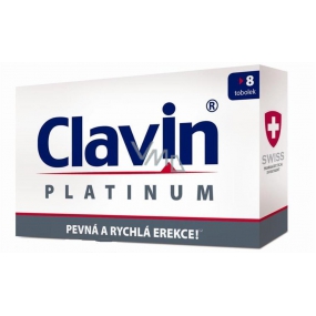 Clavin Platinum pevná a rychlá erekce tobolky 8 kusů