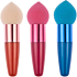 Puff Powder Kosmetický štětec s pěnovou houbičkou 11 cm 30350