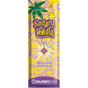 SuperTan Super Sensations Sugary Vanilla jednorázový krém do solária sáček 15 ml