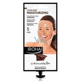 Iroha Moisturizing Hydratační aromaterapeutická krémová maska s kakaem a bambuckým máslem 25 ml